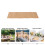 1Theemat Van Bamboe Decoratieve Tafelmat Bescherming 11