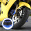 2 St Motorcykelmodifieringsaccessoar Av Legerat Metall Antikrockmugg 8