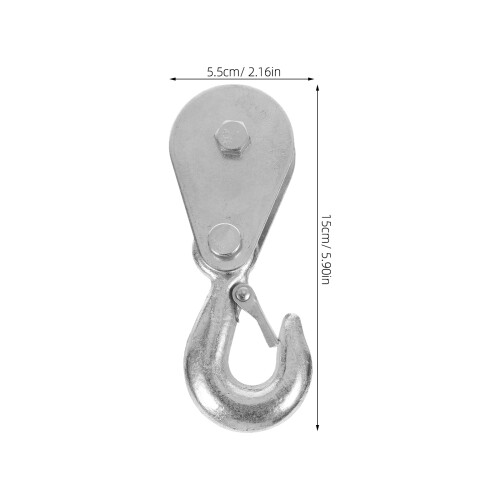 Lifting Pulley Hook Pulley Block Höglast För Utv Atv 1