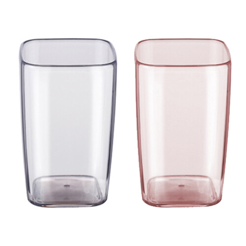 2St Multifunctionele Plastic Drinkbeker Voor Thuis En , Kleurmix