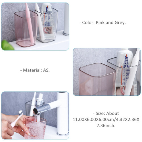2St Multifunctionele Plastic Drinkbeker Voor Thuis En , Kleurmix 2