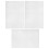 3Pcs Aluminiumplatta A4 Sublimation Tom Metallskylt Diy 1