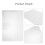 3Pcs Aluminiumplatta A4 Sublimation Tom Metallskylt Diy 7