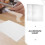 3Pcs Aluminiumplatta A4 Sublimation Tom Metallskylt Diy 8