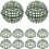 6Pcs Konstgjord Växt Topiary Boll Stöd Ram Rack 4