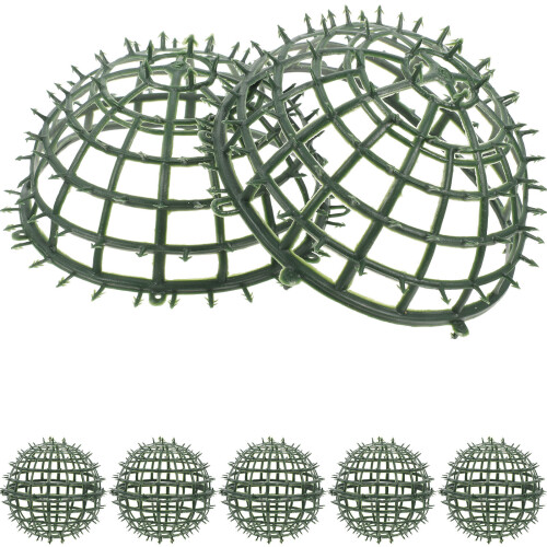 6Pcs Konstgjord Växt Topiary Boll Stöd Ram Rack 1