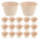 50 Pcs Engångsglas För Glass, Dessert, Yogurt, Pappersmassa 10