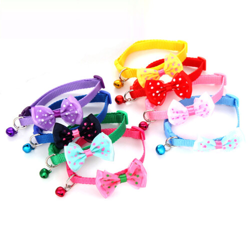 8Pcs Justerbar Slipsknut Kattslips Med För Kattunge 1