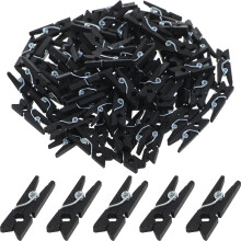 100 Pcs Träklämmor För Målningar Konstverk Kabelhantering