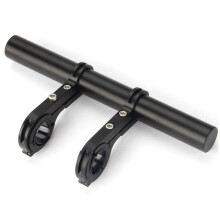 (As show, Blue) 30cm Bicycle Handlebar Extender Mount, Aluminum Alloy, Front Light, Speedometer, Horn Holder