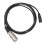 Cable hembra de 3,5 mm a macho XLR, 1,5 m/4,9 ft 10