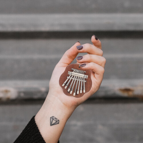 Kalimba 8 Ton Mini Pentagram Musikinstrument 2