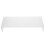 White Bamboo Height Extension Rack Practical Monitor Stand 10