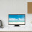White Bamboo Height Extension Rack Practical Monitor Stand 7