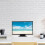 White Bamboo Height Extension Rack Practical Monitor Stand 11