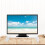 White Bamboo Height Extension Rack Practical Monitor Stand 5