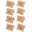 16 Set Tack Kort Av Kraftpapper För Present Hälsokort 6