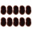 10Pcs Effektiva Skoskonsk Handskar Skoborste I Simulerad 8