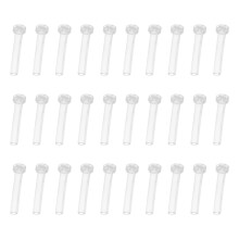 30Pcs Örhängen Nålskydd Skyddshylsa Örsmycket Tillbehör Set