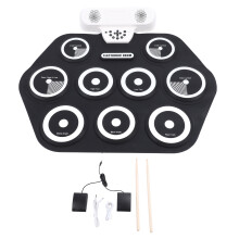 Elektronisches Drumpad, tragbares, handgerolltes