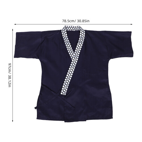 Japansk Kockuniform Kimonojacka För Kvinnor 1