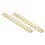 2Pcs Golden Brass Straight Ruler Creative Study Accessory Multi-Use 9