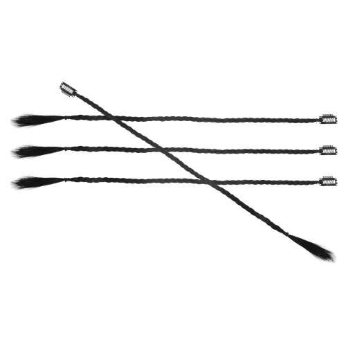 4Pcs Långt Flätat Hårtilbehör För Kvinnor Syntetiska 2