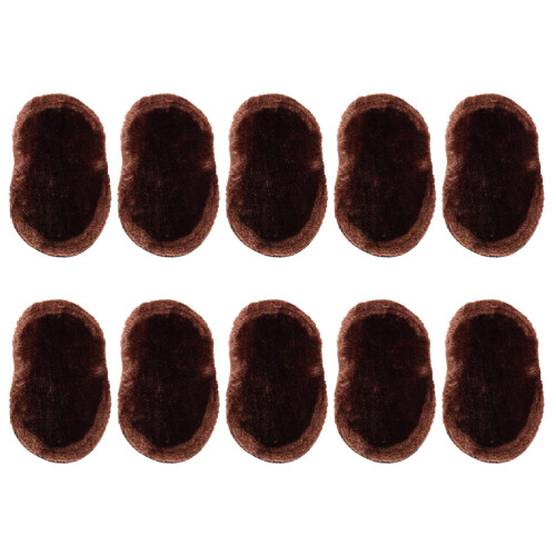 10Pcs Skoskonskärar Skoborstar Av Simulerad