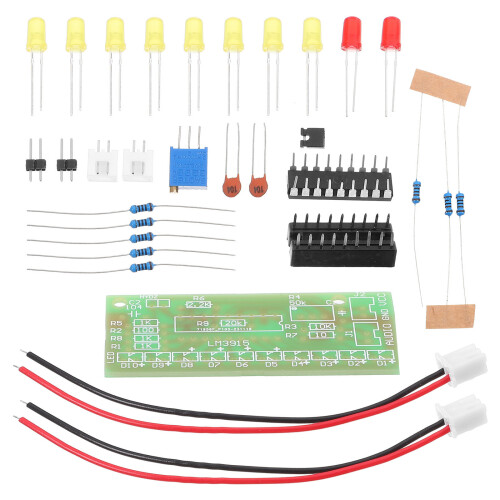 Solderingsövningspaket Ljudnivåindikator Diy Projektmaterial