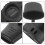 1 Set Professionell Metall Kazoo Portabel för Mun, Ukulele, Gitarr 8
