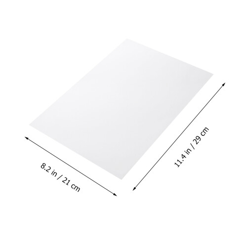 50 Ark Transparent Ritpapper För Skisser 1
