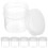 6St Plasthinkar Med Lock För Färgförvaring 30 Ml 9