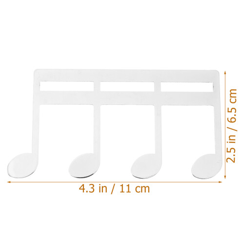 Musiknotklykor För Piano Och Gitarr – 2St Notbladshållare 2