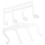 Musiknotklykor För Piano Och Gitarr – 2St Notbladshållare 9
