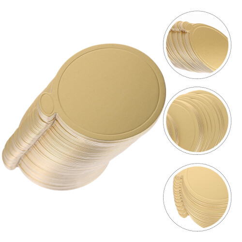 100Pcs Mini Kaksplattor Av Papp För Mousse 2