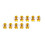 20Pcs Ullfilt Diy Handgjord Bi Accessoarer Hatt 9