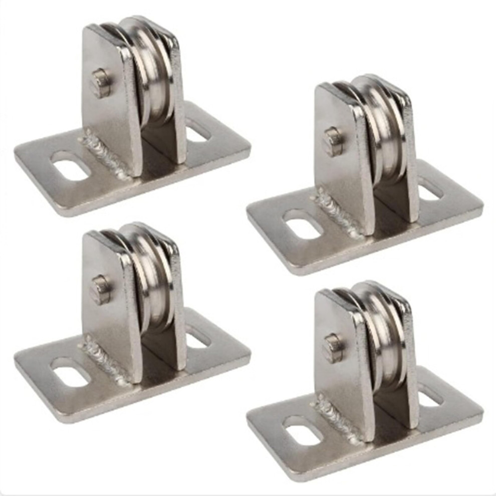 Detachable Grooves Wheel Pulley Carbon Steel Pulleys With Plating Single Bearing Wheel For Materials Moving 9105992811038