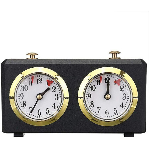 (As show, One size) Chess Clock Timer, Traditional Chess Clock, Digital Countdown Mechanical International Chess Game Timer