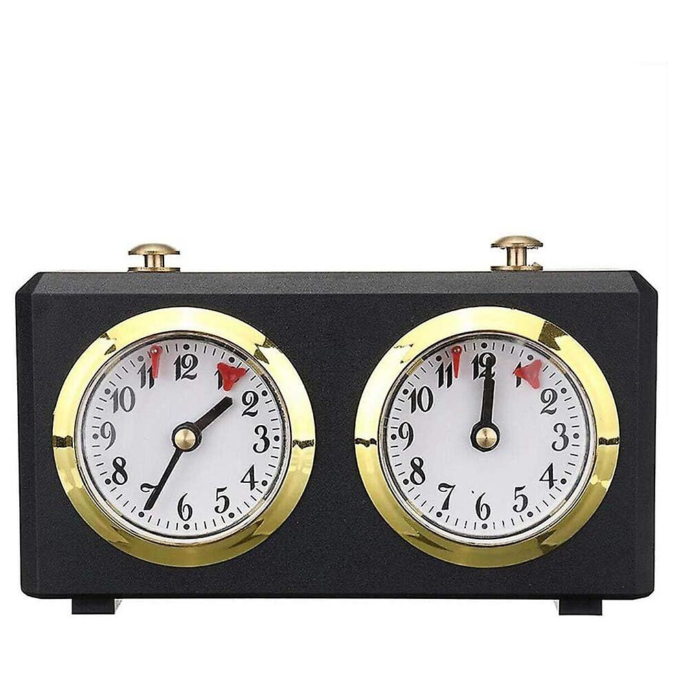 Kikidex (As Show, One Size) Chess Clock Timer, Traditional Chess Clock, Digital Countdown Mechanical International Chess Game Timer