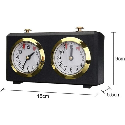 (As show, One size) Chess Clock Timer, Traditional Chess Clock, Digital Countdown Mechanical International Chess Game Timer 2