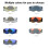 Motorcycle Helmet Visor Replacement for Scorpion EXO, 24x8cm, Multicolor 1