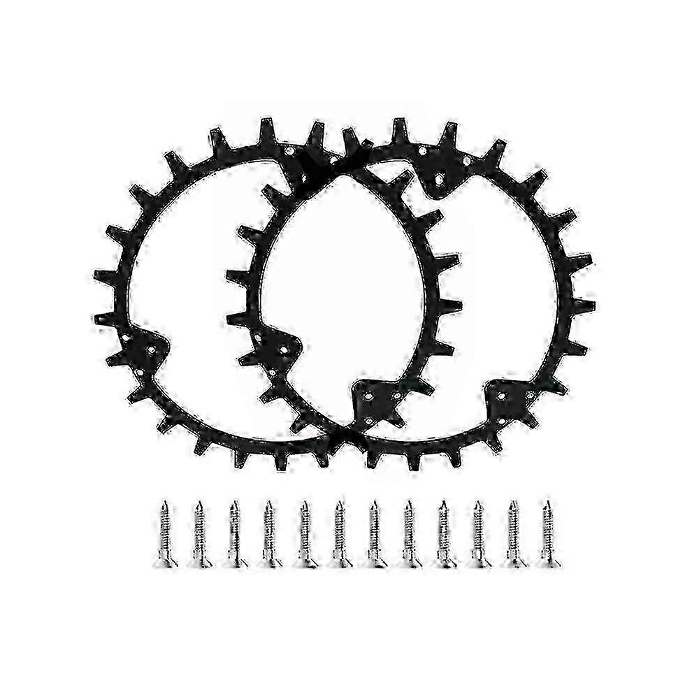 Kikidex (As Show, One Size) Compatible For Husqvarna Automower 450X / 440 / 435X / 420 / 330 Lawn Mower 2 Rswh-01 Spikes + 21 Self-Tapping Screws
