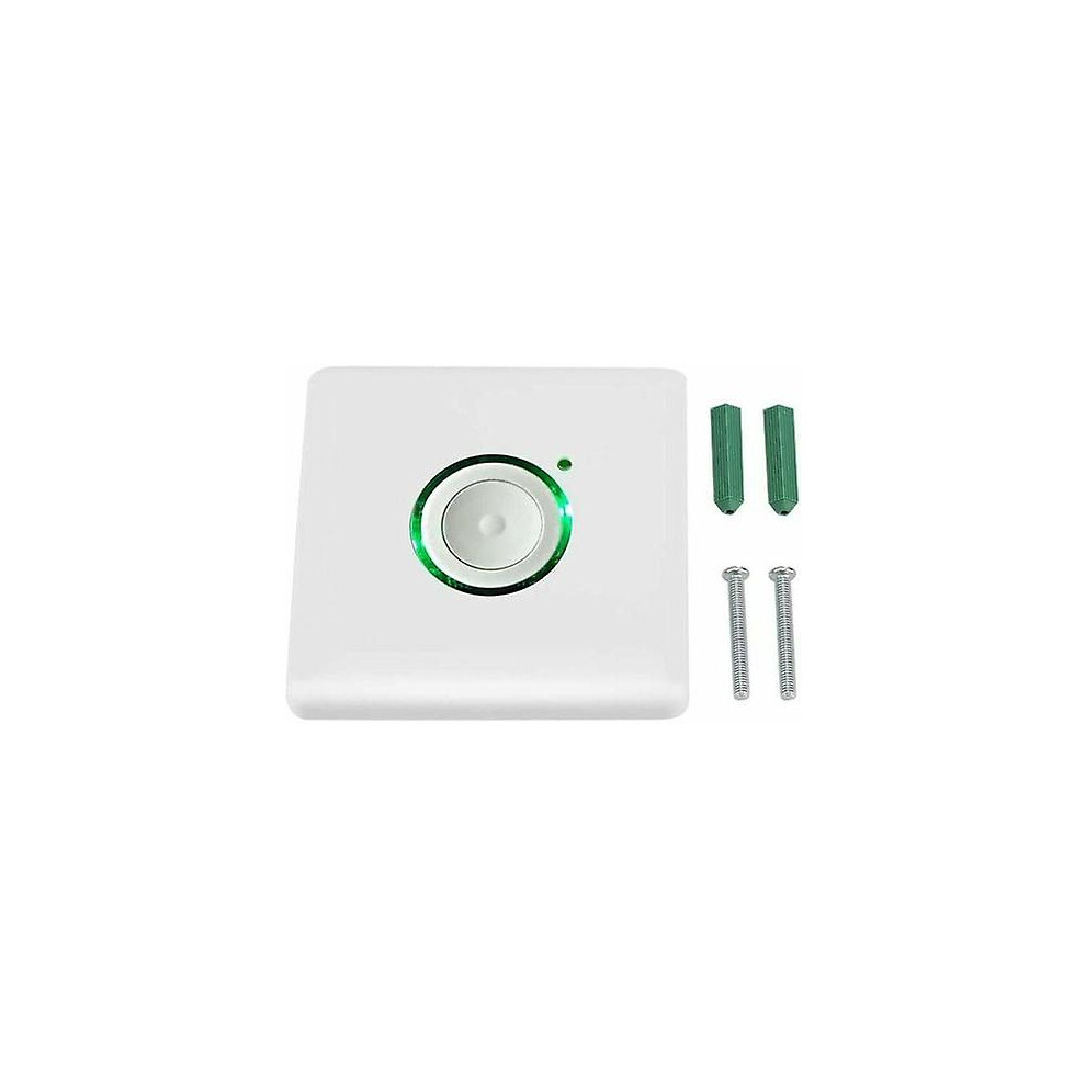Kikidex (As Show, One Size) Wall Timer Switch, Ac110 220V Outdoor Led Touch Delay Timer Switch 16 Levels Delay Settings Countdown Timer