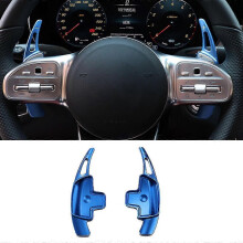 (As show, Blue) For A B C E Gle W176 W205 W246 C117 W218 Steering Wheel Paddle Shift