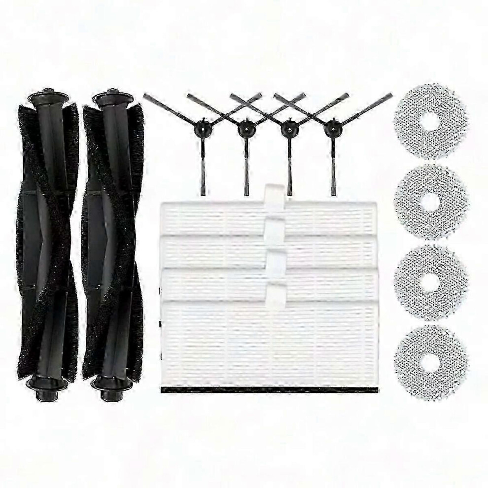 Kikidex (As Show, One Size) Proscenic M9 Robot Vacuum Cleaner Accessories - Brush, Filter, Mop Cloth & Dust Bag