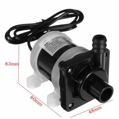 Mute Solar Dc Vattenpump Nedsänkbar För Akvarie 12 V 1