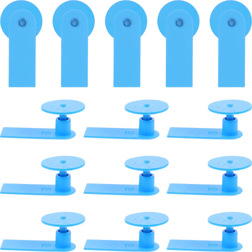 100Pcs Öronmärken Nötkreaturs Identifiering Tpu