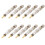 10Pcs Kärnstift -Style Däckkärna För Släpphjul (Silver) 3