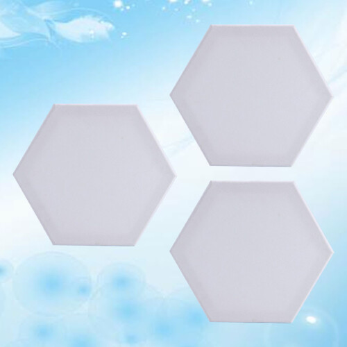 3 Stycken Hexagon Bomullsteckning Bräda Tjockare Målning Bräda 2