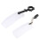 1 set uitschuifbare fietsaccessoires met instelbaar spatbord, wit 1